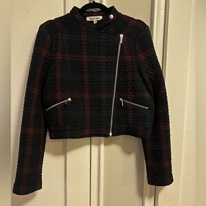 Elizabeth & James Cropped Moto Jacket - PERFECT condition size medium